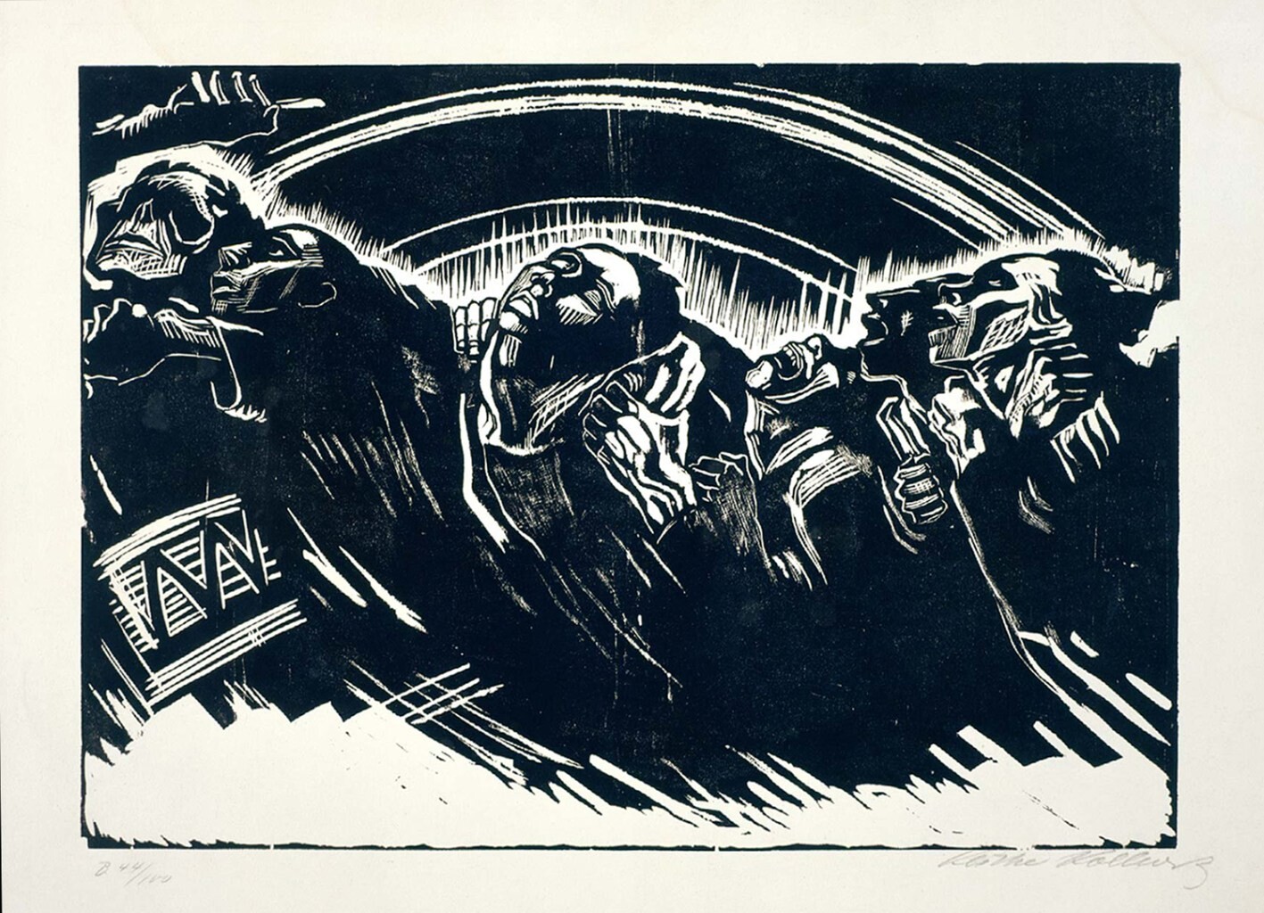 Käthe Kollwitz: Die Freiwilligen