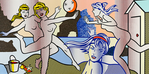 Roy Lichtenstein: Beach Scene with Starfisch