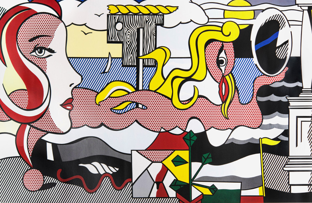 Roy Lichtenstein: Figures in Landscape