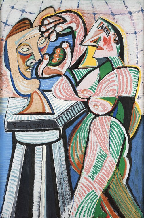 Emil Fila - Sochařka v ateliéru