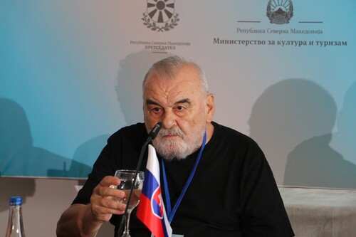 Ivan Štrpka (zdroj: Struga Poetry Evenings)